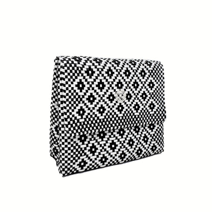 Women's Aztec Long Braided Strap Crossbody Bag