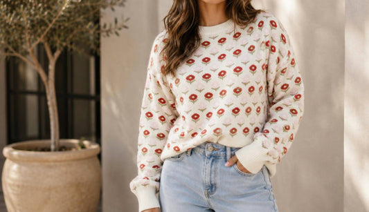 Savannah Floral Sweater