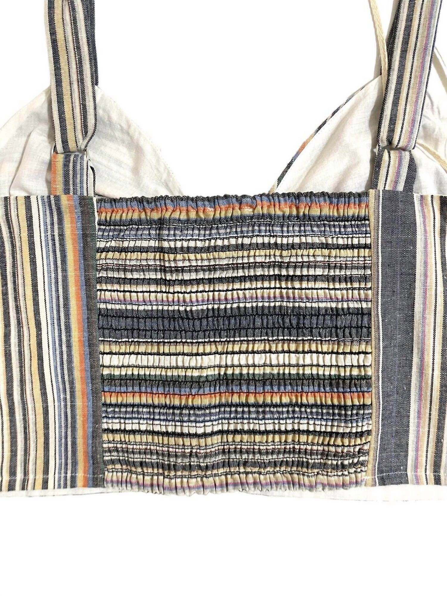 Fashion On Earth - Women's Bra Striped Crop Top - Rack Hunt -