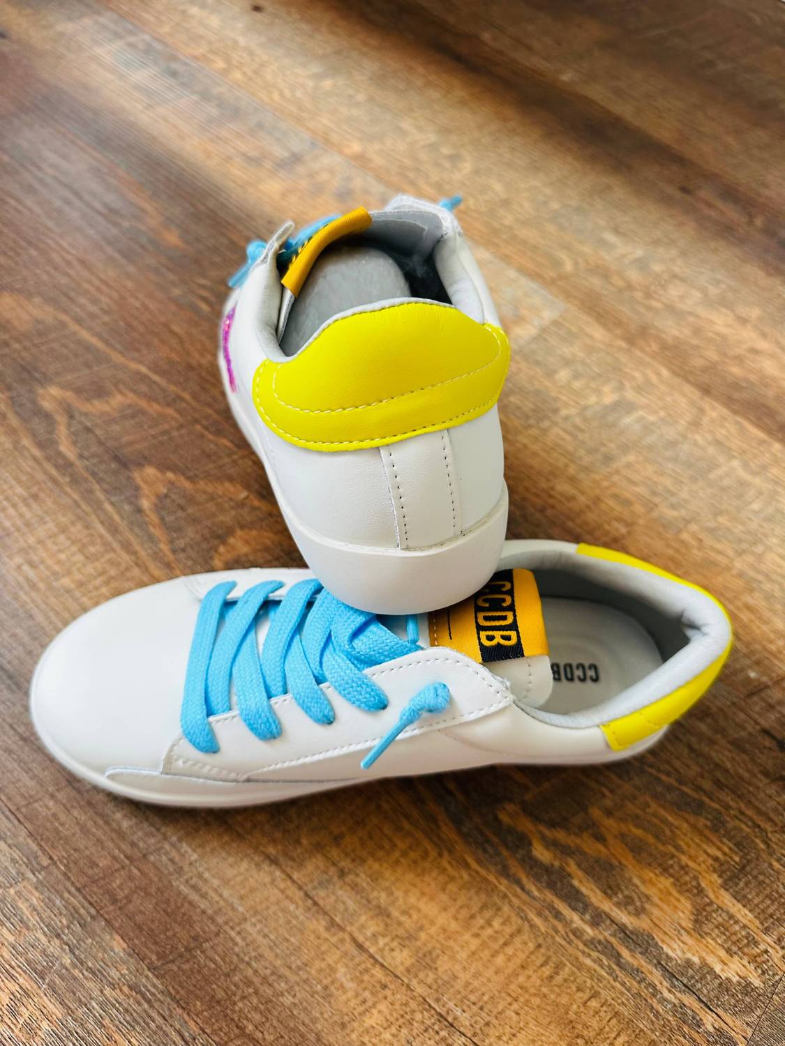 Kid's Glitter Star Sneakers