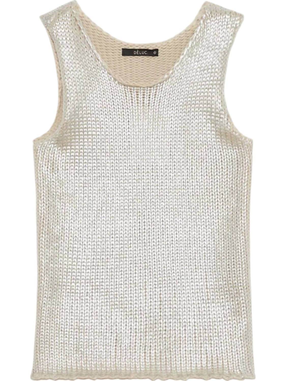 Dèluc - Aloe Knit Vest - Rack Hunt -