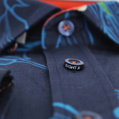 Lily Button Down Print Shirt