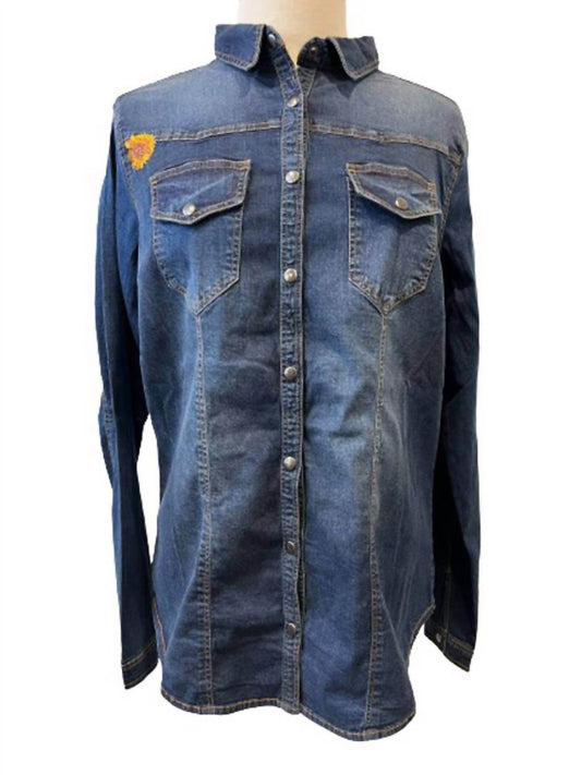 MontanaCo - Women's Snap Vintage Cowgirl Patch Jacket - Rack Hunt -