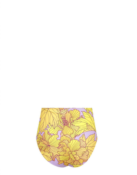 Lia Sahara - Women's Reversible Compression High Waist Bikini Bottom - Rack Hunt -