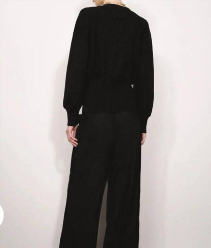 V Neck Knitted Cardigan