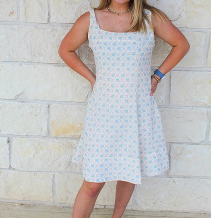 Floral Print Mini Dress