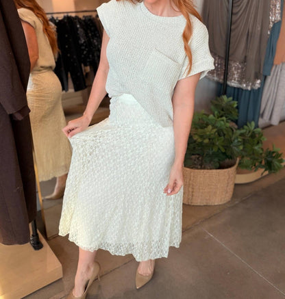 Lace Maxi Skirt