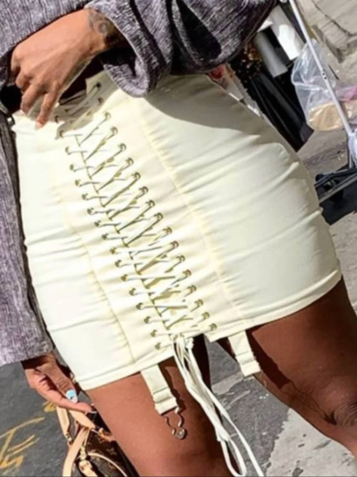 Bandage Fitted Skirt