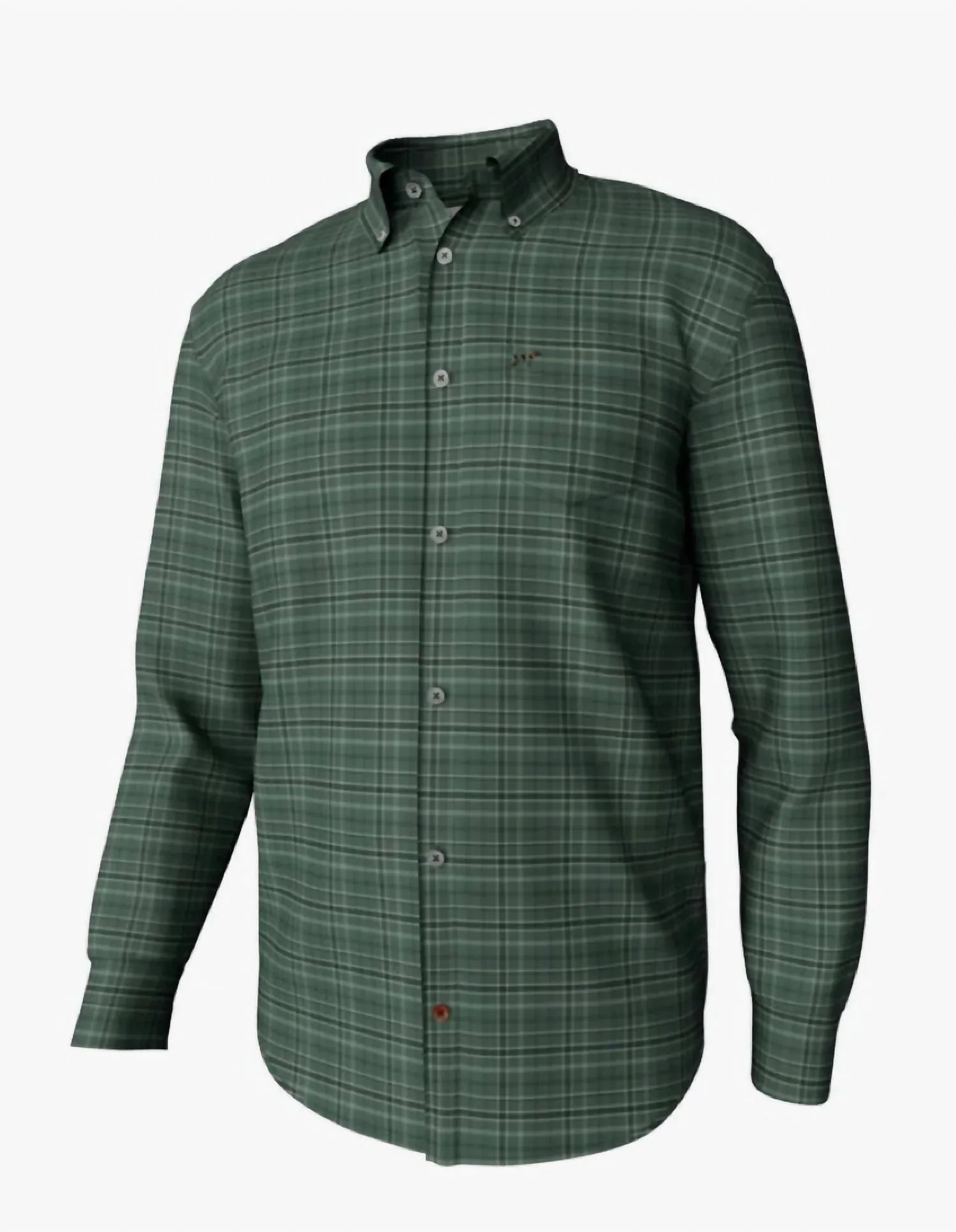 Southern Point Co. - Men's Hadley Luxe Long Sleeve Button Down Shirt - Rack Hunt
