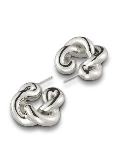 Women's Twist Creoles Earrings