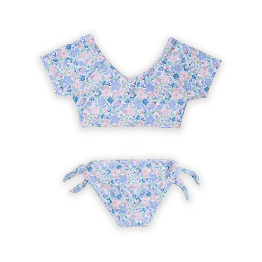 Chiltern Lane - Girl's Lottie Short Sleeve Rashguard - Rack Hunt -