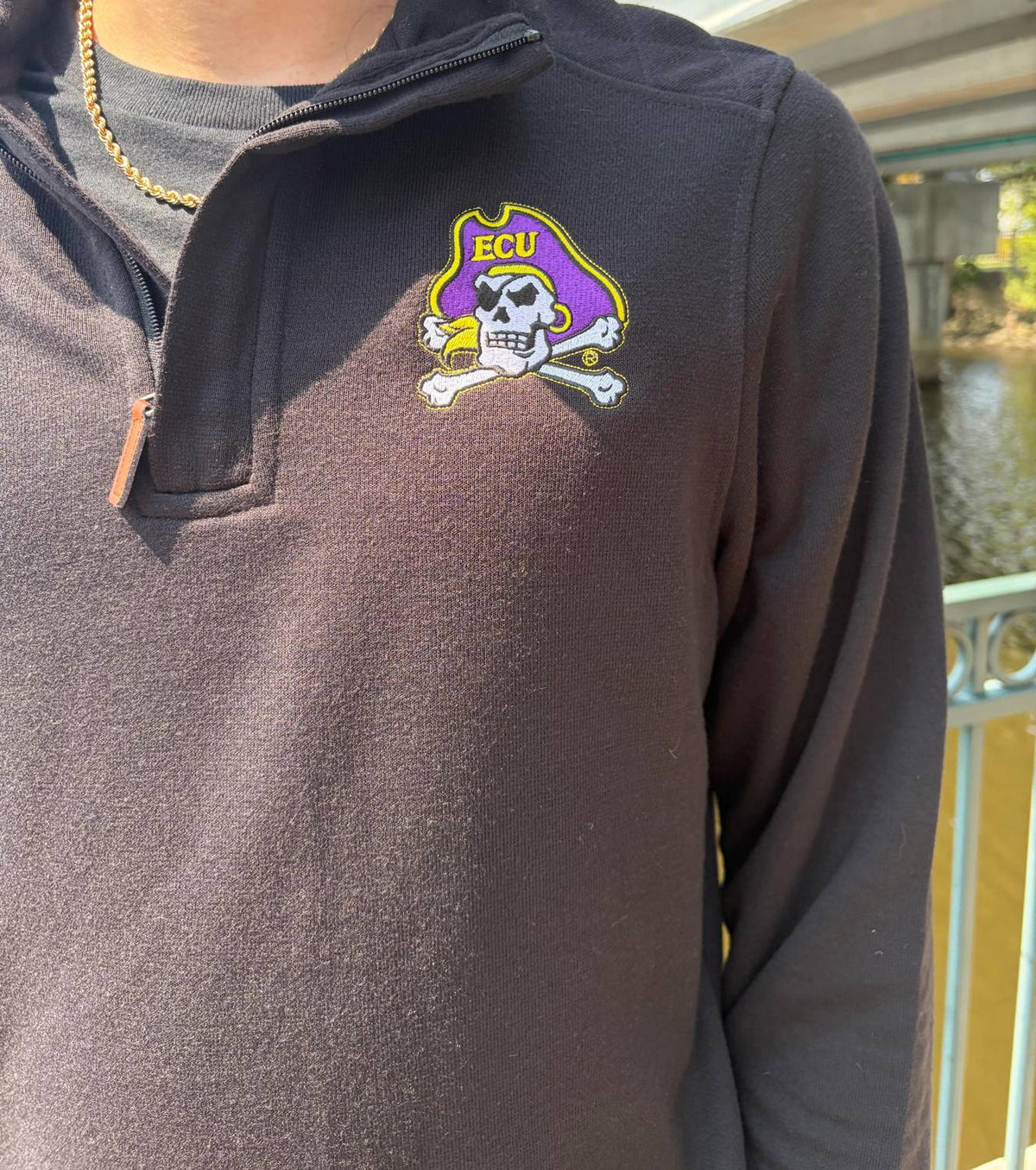 Ecu Quarter Zip Pullover