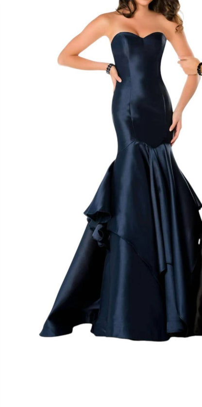 Sweetheart Mikado Mermaid Prom Dress
