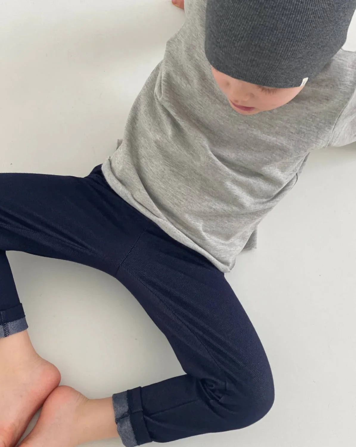 A Basic Brand - Kid's Denim Pants - alternate view - Rack Hunt