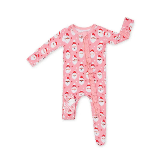 macaron + me - Girls' Vintage Santa Onesie - Rack Hunt