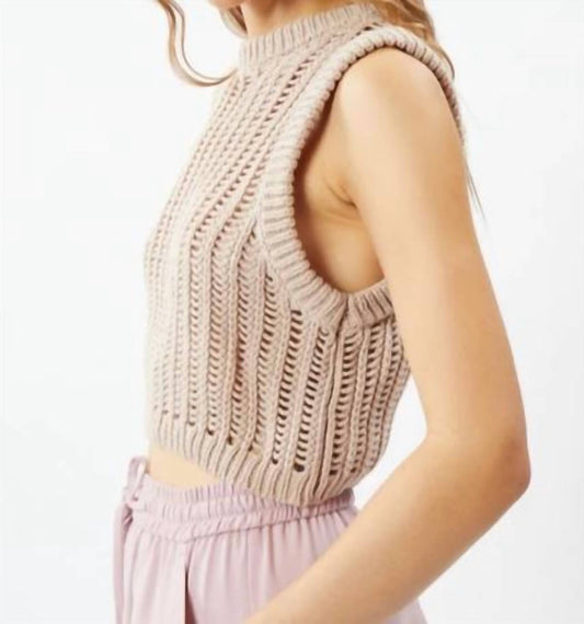 Boetti Sleeveless Knitted Top