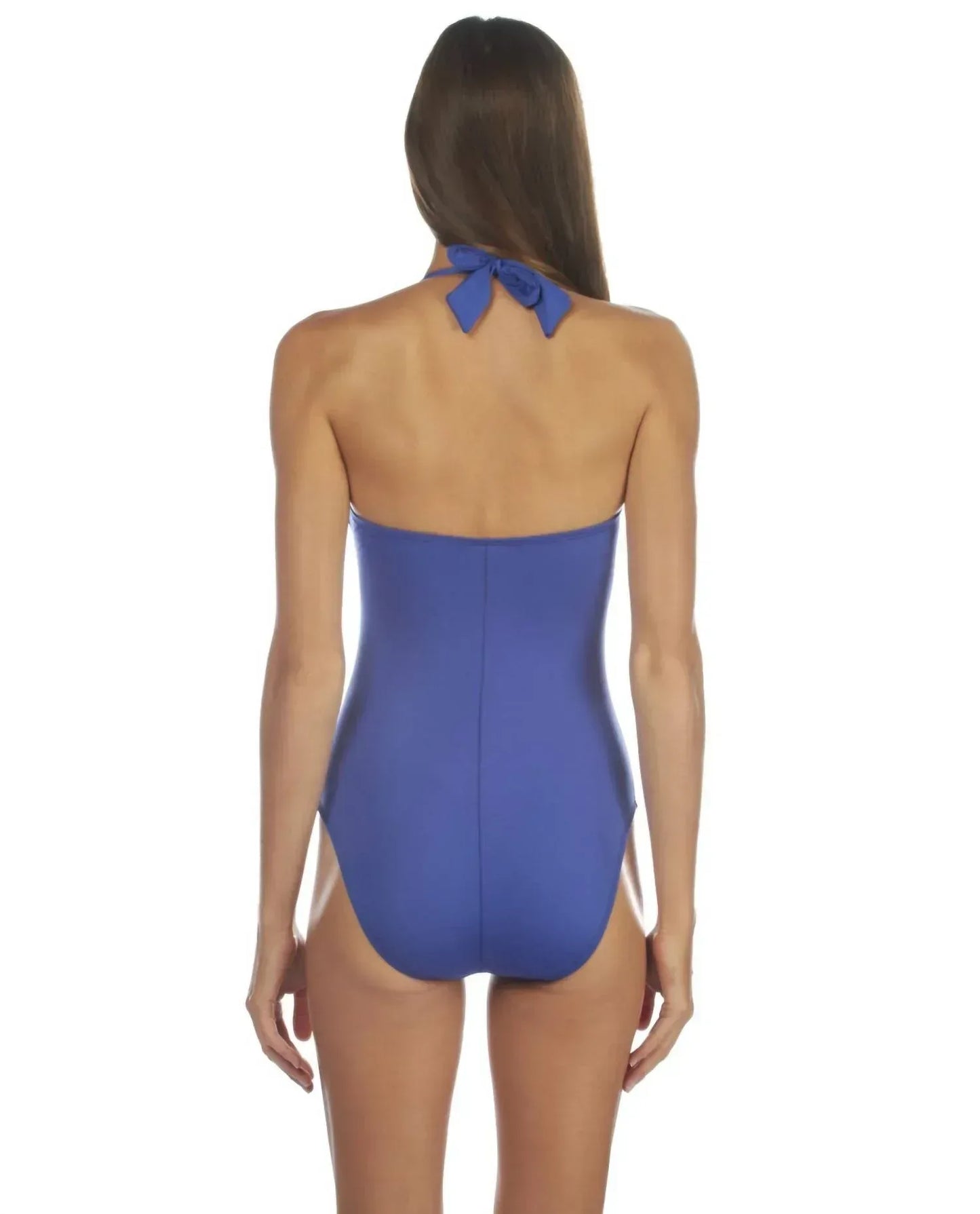 Kenneth Cole Reaction - V-plunge Ruffle-licious One Piece Swimsuit - Rack Hunt