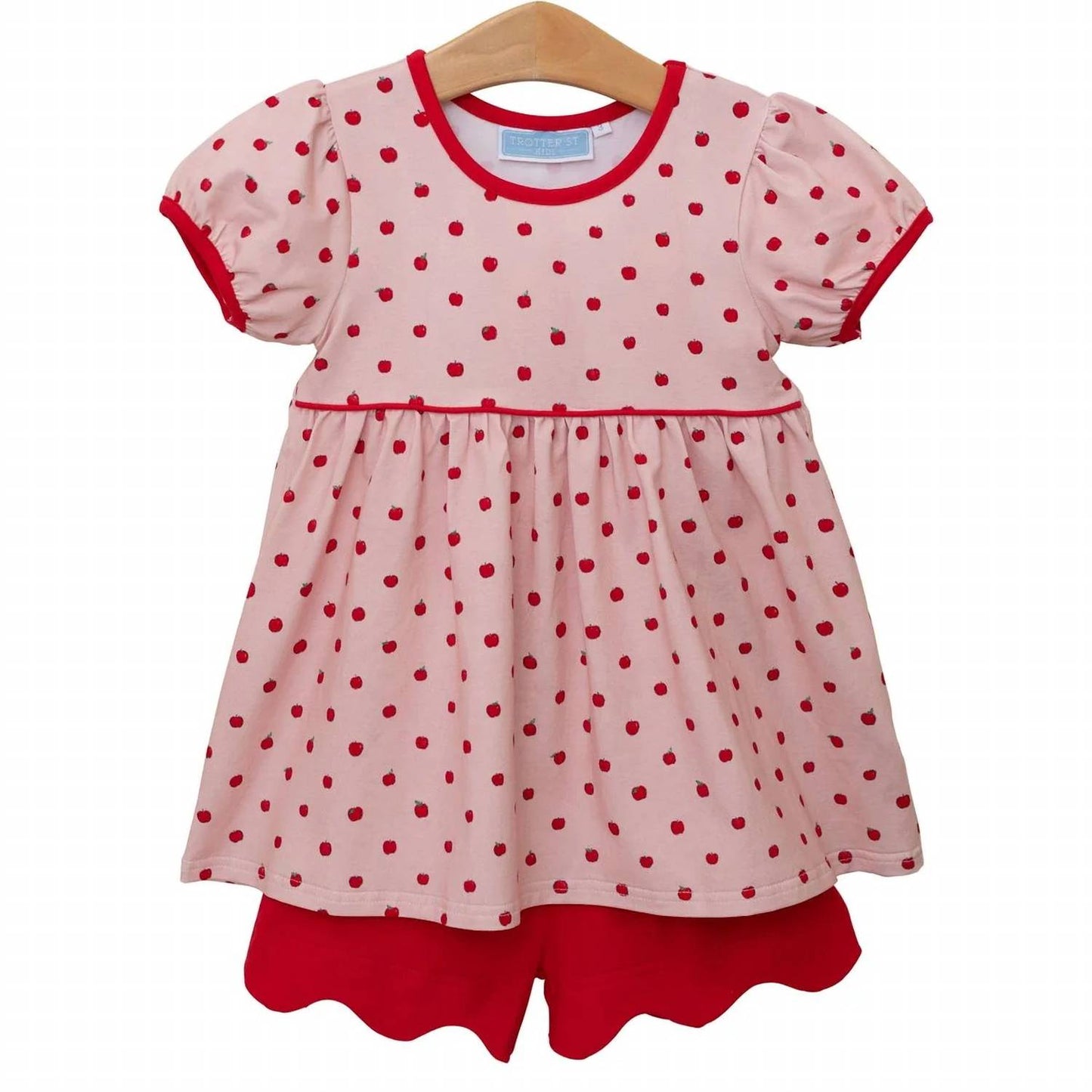 Girl's Apple Short Set