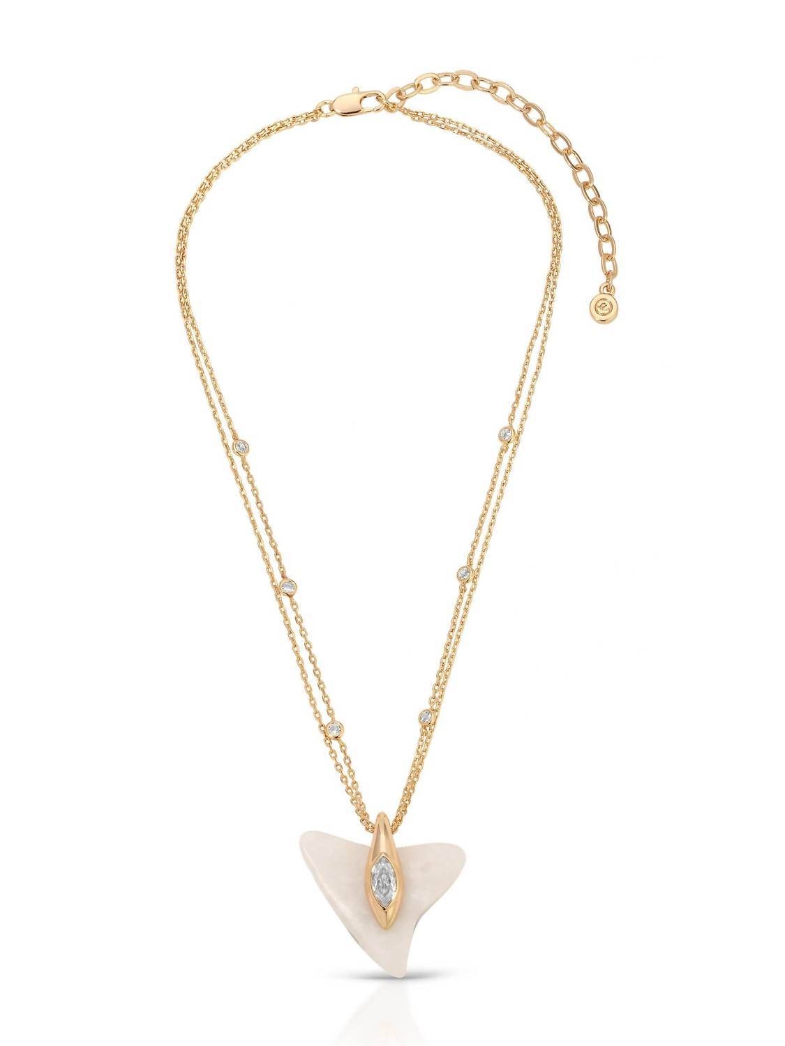 ettika - Women's Deep Ocean Shark Necklace - Rack Hunt -