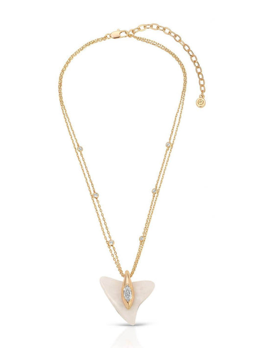 ettika - Women's Deep Ocean Shark Necklace - Rack Hunt -