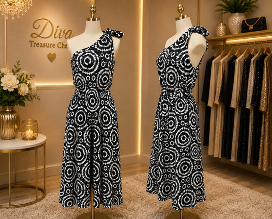 Women's One Shoulder Jumpsuit