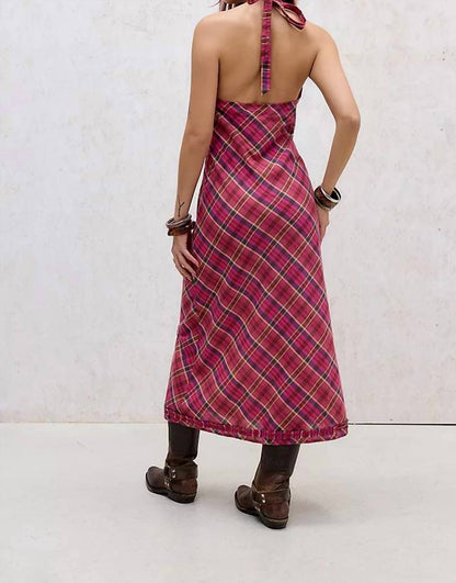 Rita Halter Midi Dress