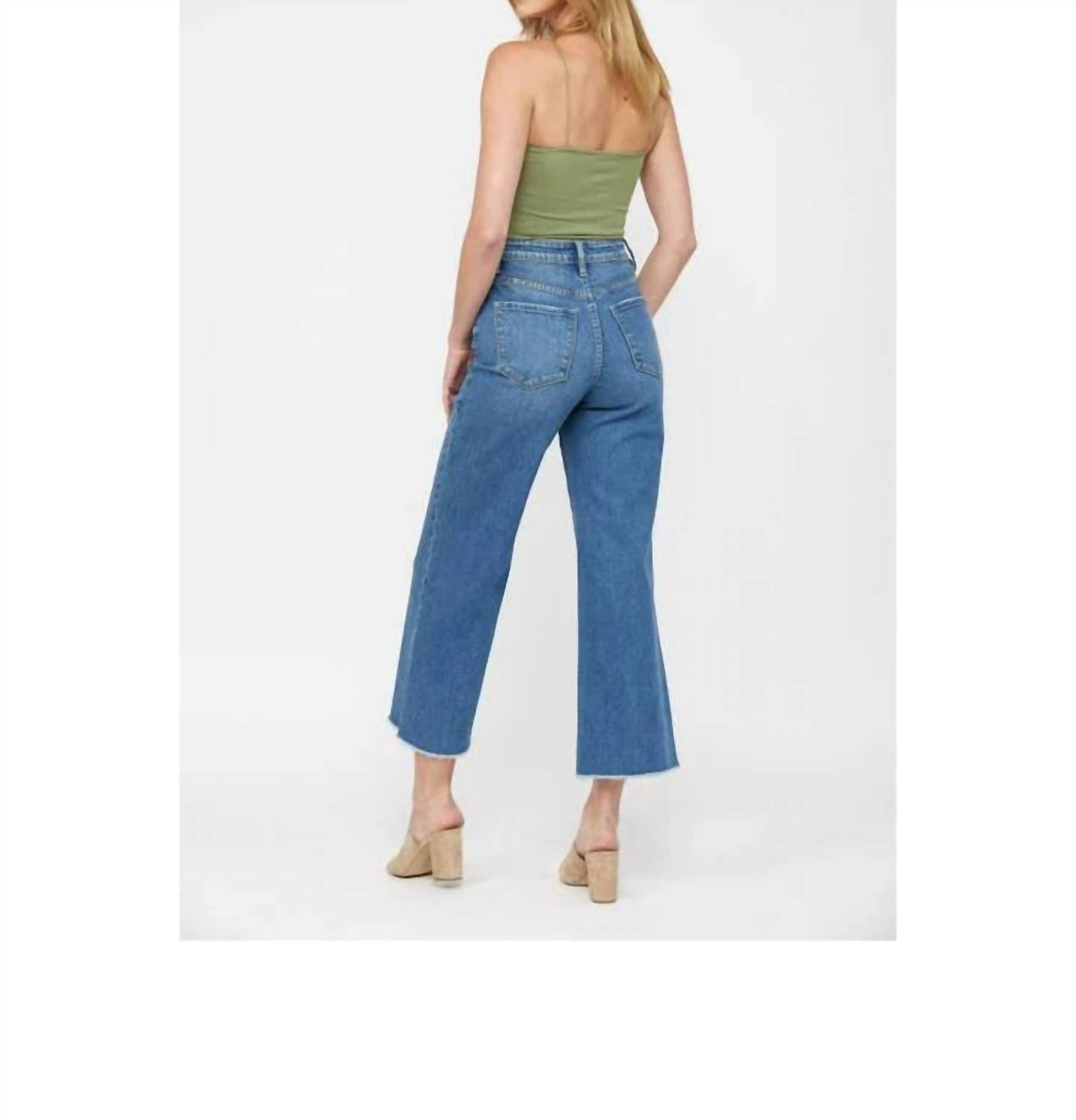 Wide Leg Crop Jean