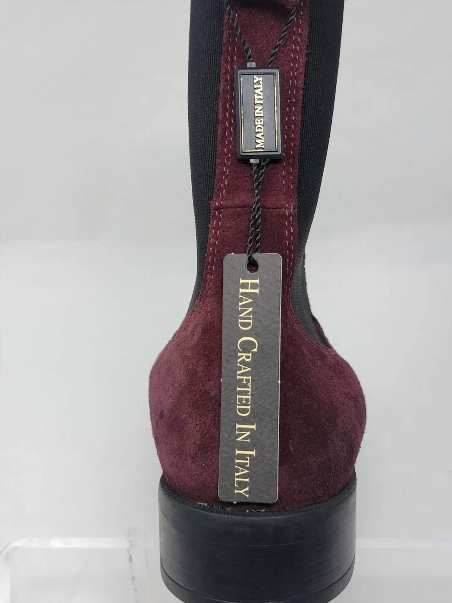 Emanuele Crasto - Women's Mid Calf Leather Boots - Rack Hunt -