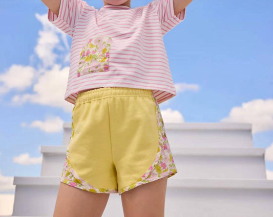 Track Floral Shorts
