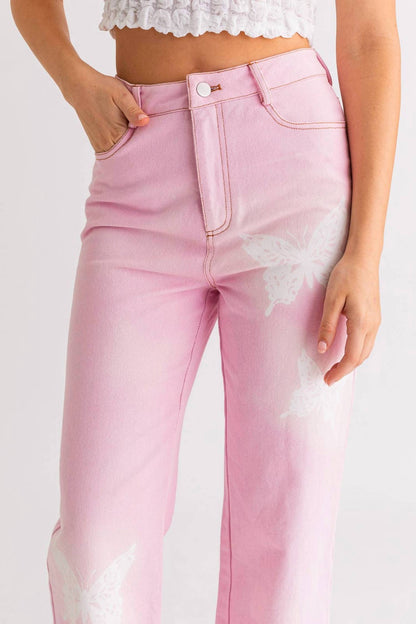 High Waist Butterfly Pant