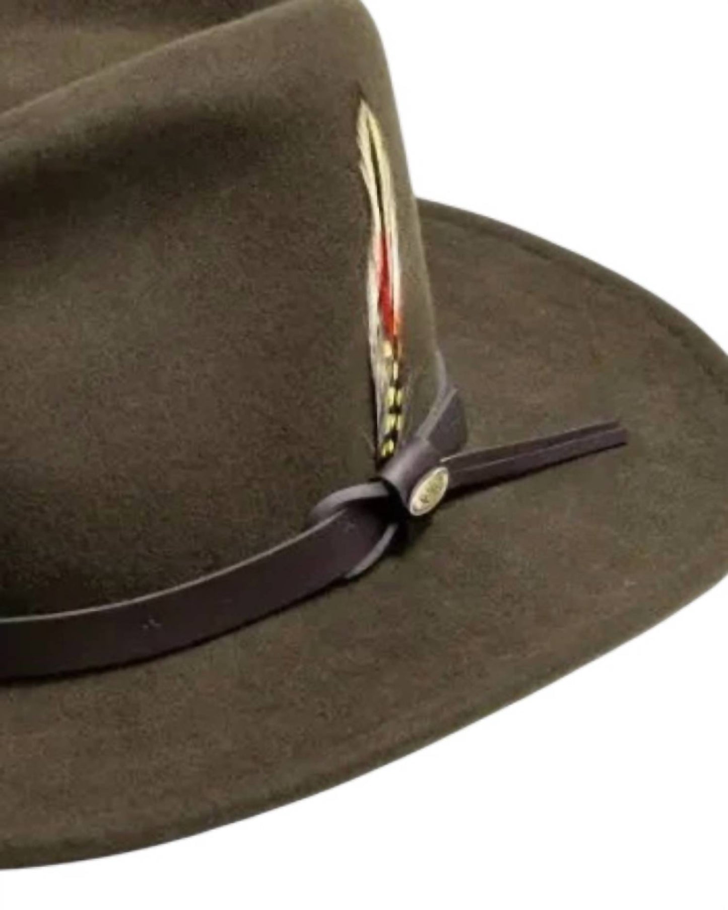 Men's Crushable Felt Outback Hat
