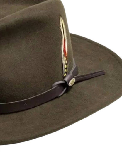 Men's Crushable Felt Outback Hat