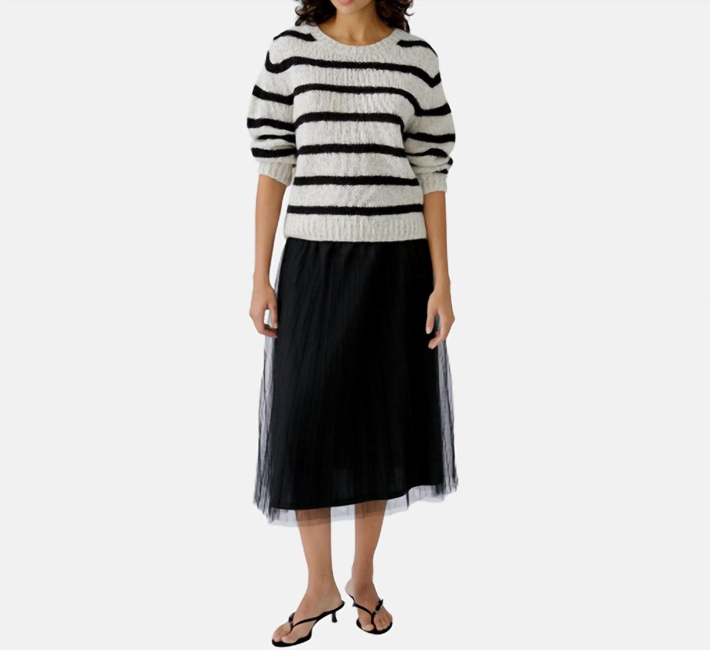 Stripe Crew Sweater