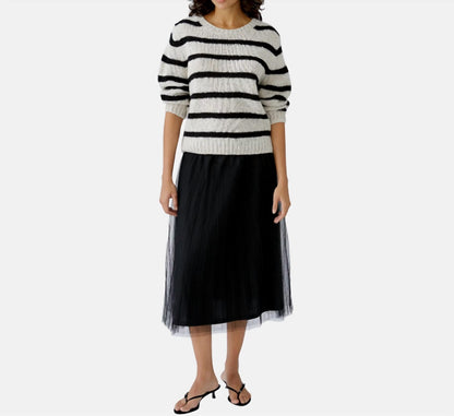 Stripe Crew Sweater