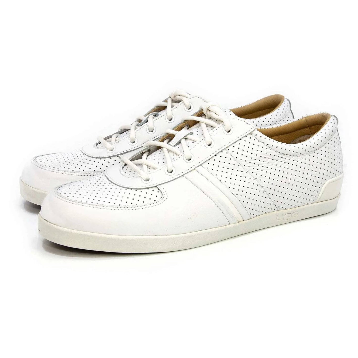 Men's Brook-lin Perforated Leather Sneaker