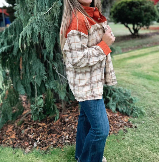 Corduroy Flannel Shacket
