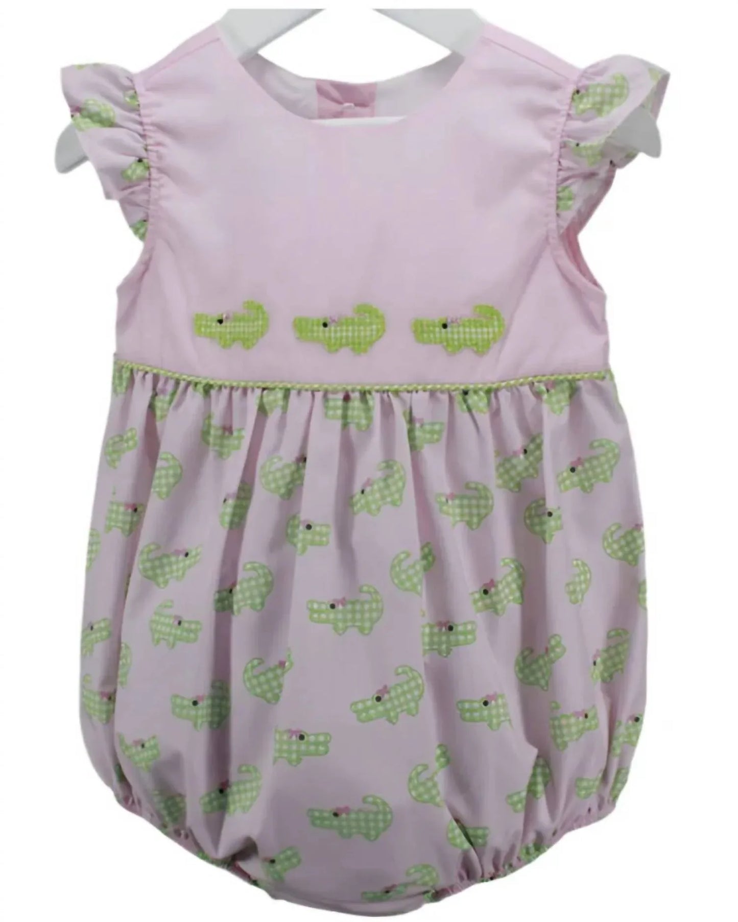 Charming Little One - Baby Crocodile Print Mary Bubble - alternate view - Rack Hunt