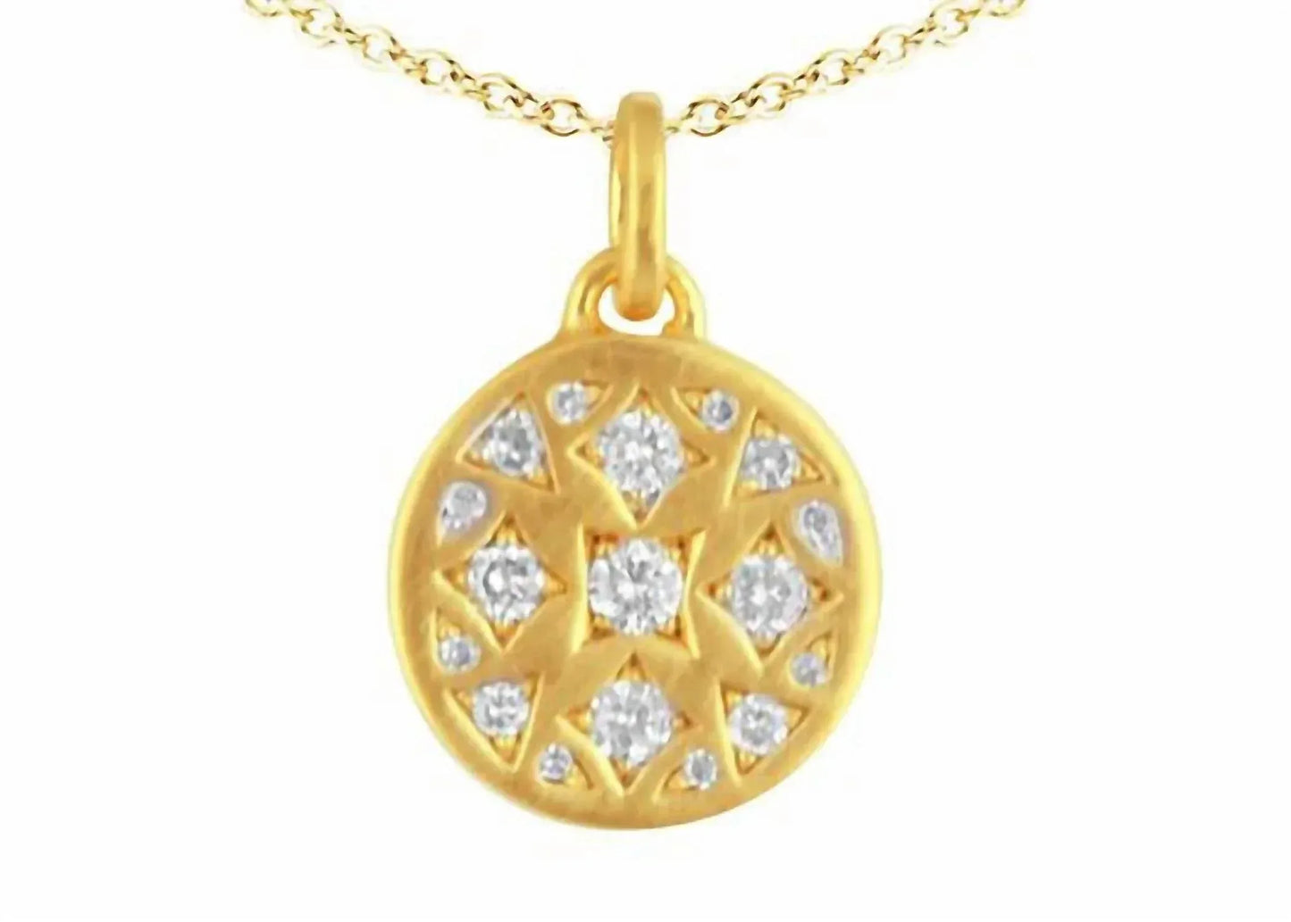 La Soula Jewelry - Women's Alissa Mosaic Pendant Necklace - Rack Hunt