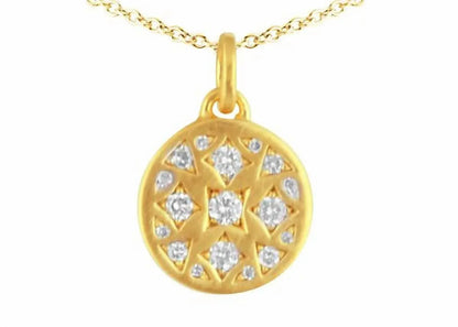 La Soula Jewelry - Women's Alissa Mosaic Pendant Necklace - Rack Hunt