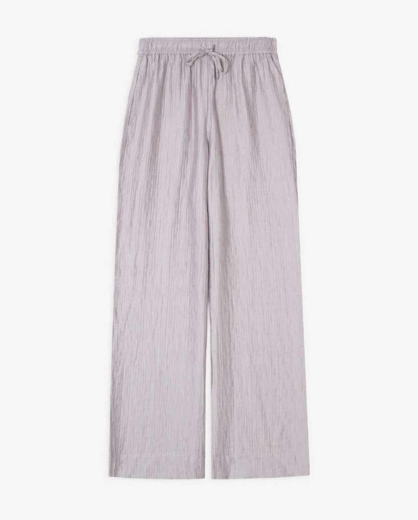 Greta Flowy Wrinkle Effect Wide Leg Pants