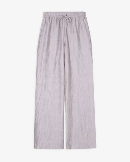 Greta Flowy Wrinkle Effect Wide Leg Pants