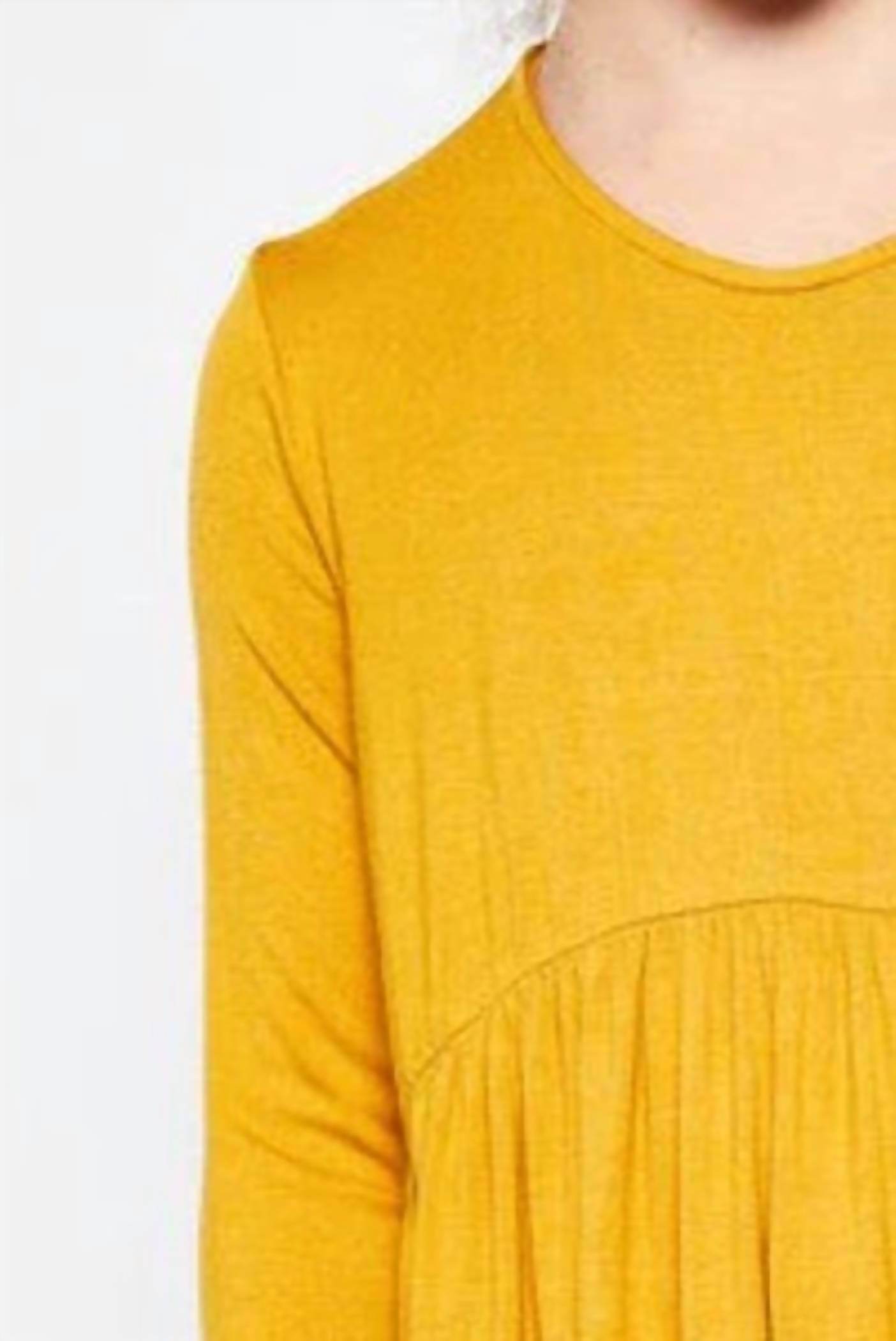 GtoG Kids - Girl's Solid Baby Doll Top - Rack Hunt -