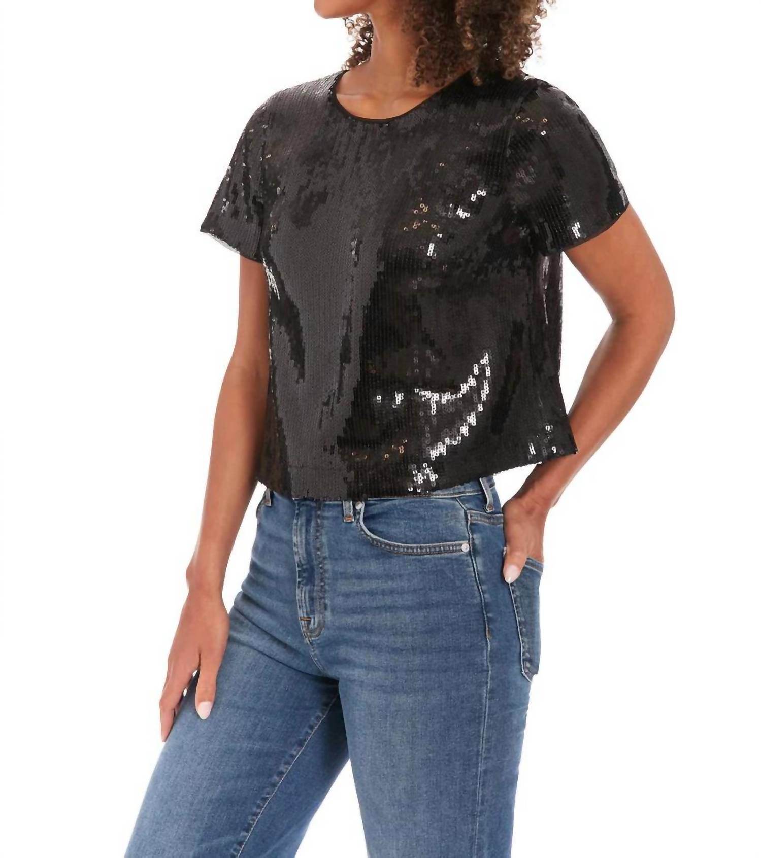 MUSE - Chelsea Sequin Tee - Rack Hunt -