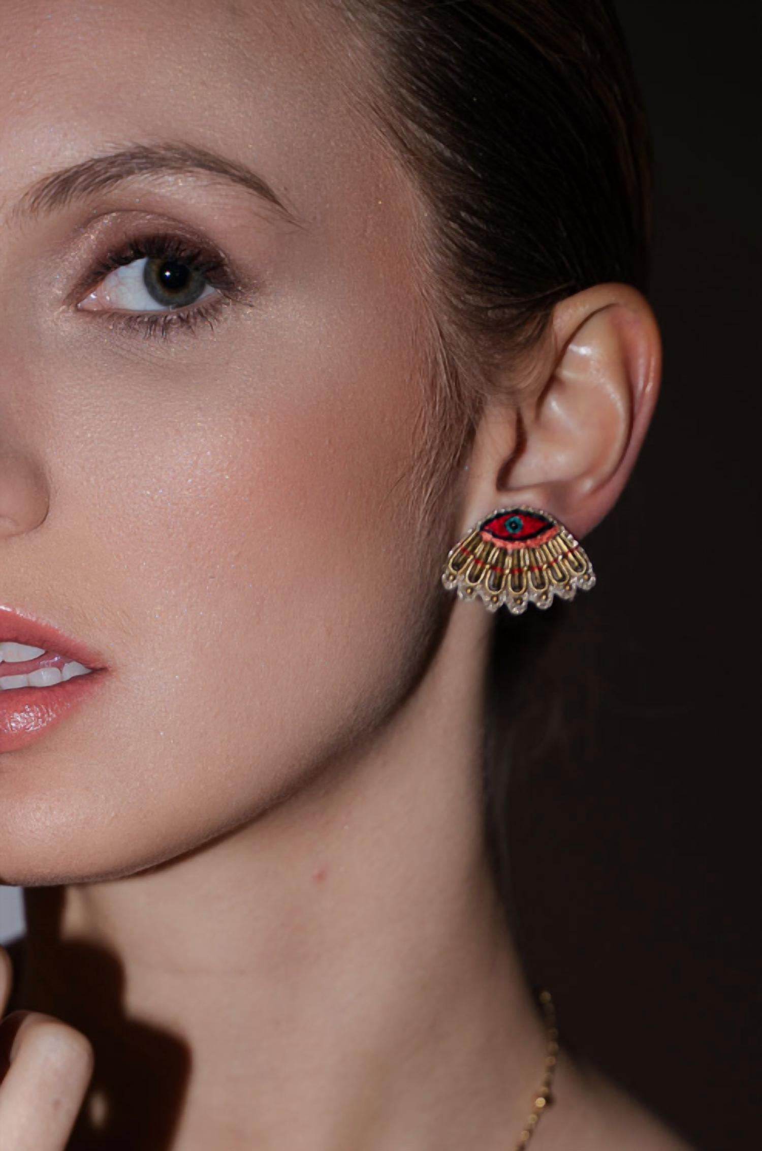 Nahua - Women's Chaz Ear-chip Stud Earring - Rack Hunt -