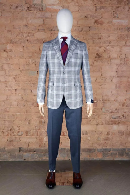 Scabal - Men's Kenton Unlined Wool, Silk, & Linen Soft Coat - Rack Hunt