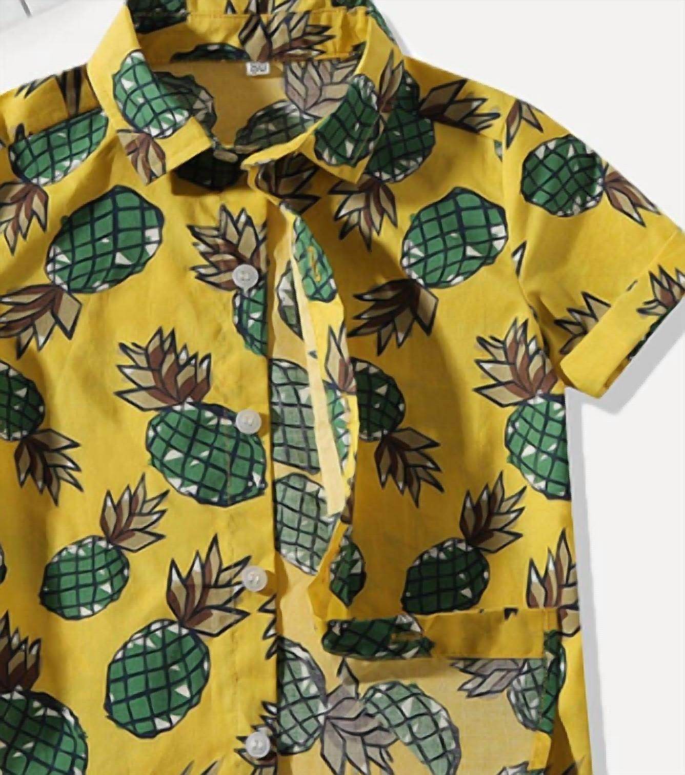 Sharon Cooper - Kid's Pineapple Short Sleeve - Rack Hunt -