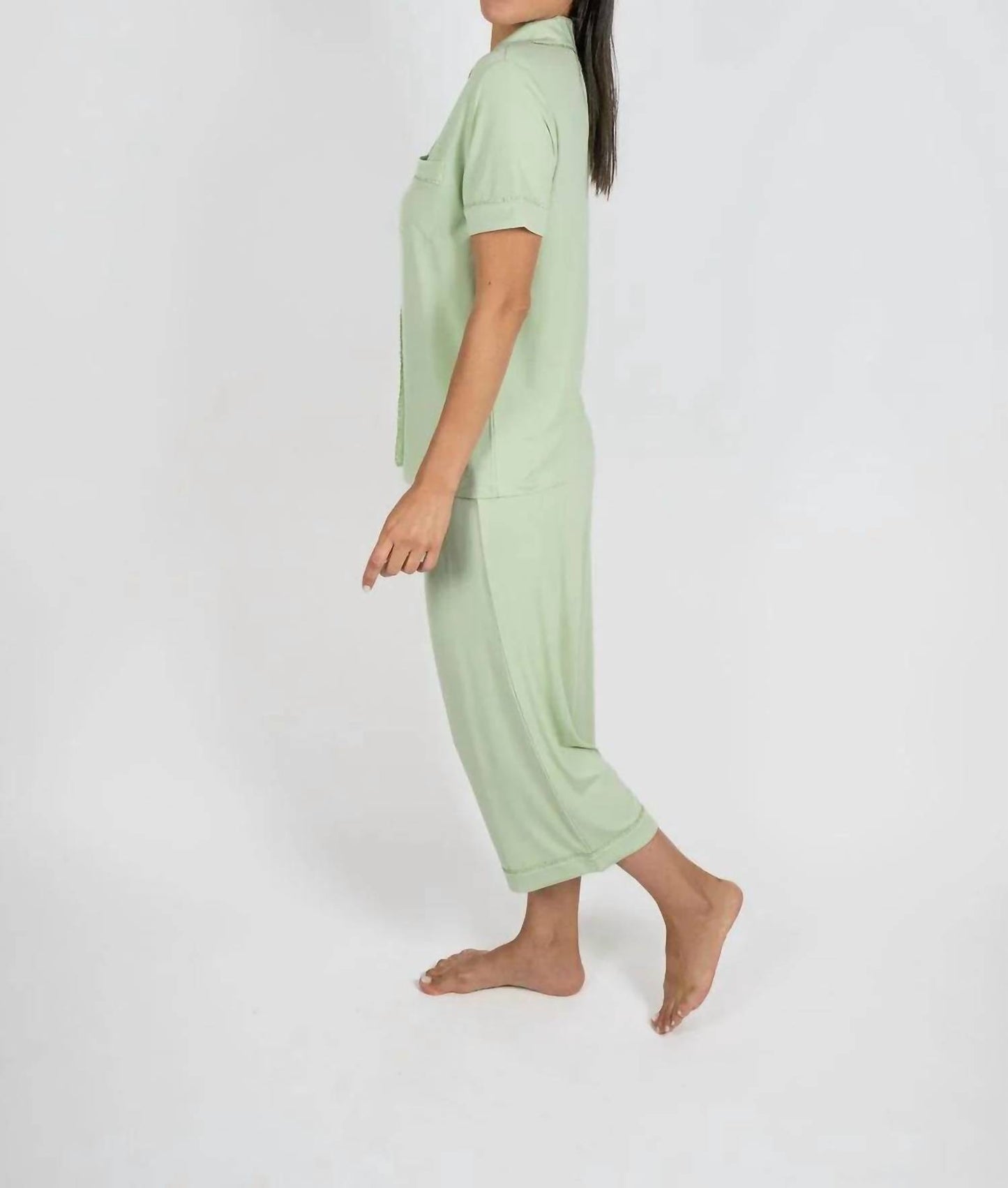Jolene Cropped Pajama Set