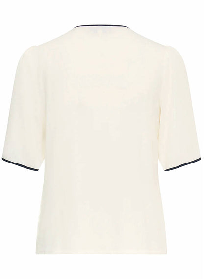 Women's Tie-front Short-sleeve Blouse