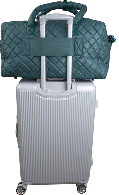 Women's Quilted Duffle Bag
