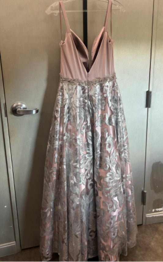 Women's Floral Sequin Dress